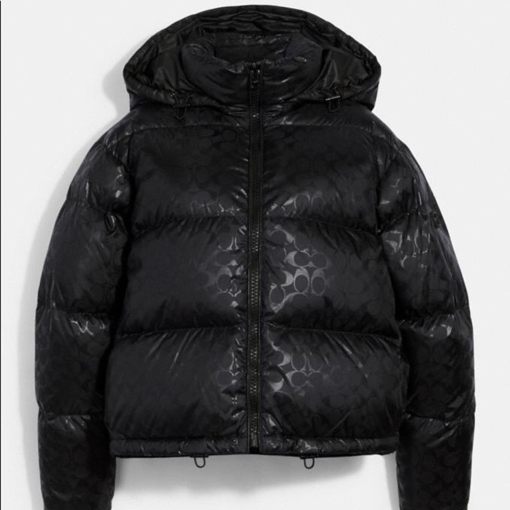 Coach puffer jacket